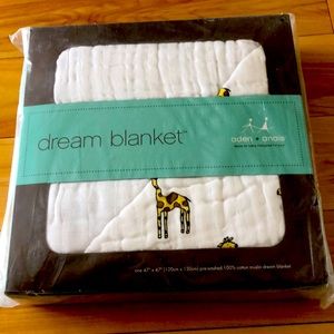 Aden + Anais Jungle Jam Giraffe Dream Blanket